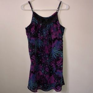 Guess 💜🖤💙 Leaves 🍃 Dress